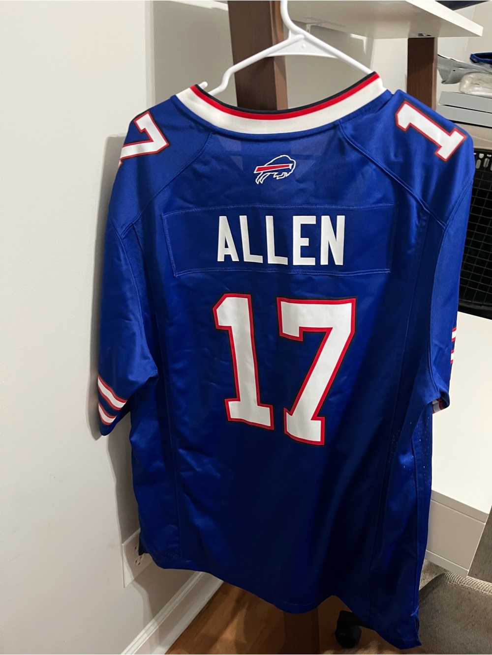 NFL Josh Allen #17 Blue Red White Buffalo Bills Jersey. Washed but never worn.